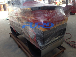 福瑞得機械1噸座駕壓路機，小型單鋼輪壓路機包裝完畢及時發(fā)貨